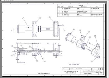 Bản vẽ chi tiết gia công